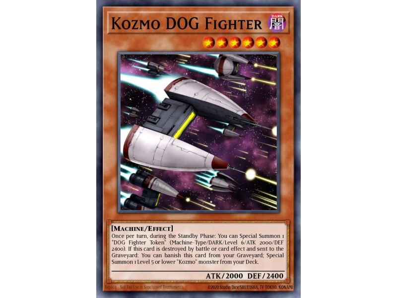Kozmo DOG Fighter (Gold Secret Rare)