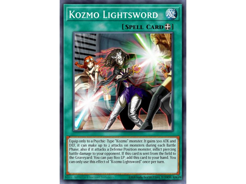 Kozmo Lightsword (Gold Secret Rare)