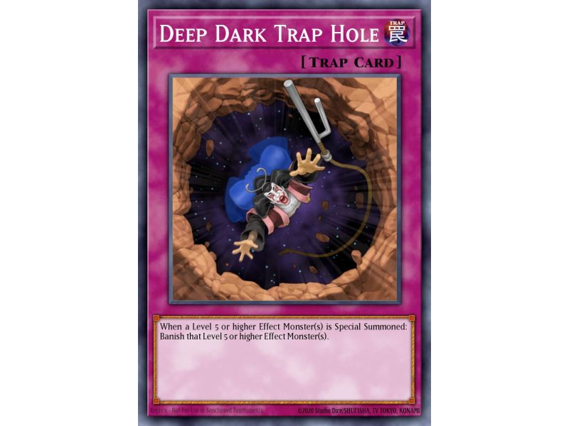 Deep Dark Trap Hole (Gold Secret Rare)