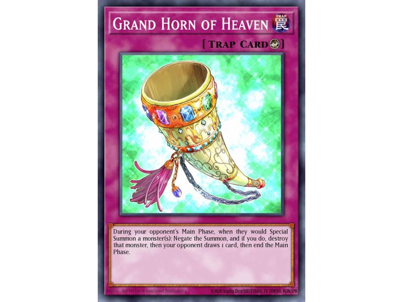 Grand Horn of Heaven (Gold Secret Rare)