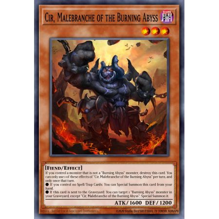 Cir, Malebranche of the Burning Abyss (Gold Rare)