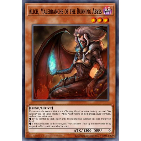 Alich, Malebranche of the Burning Abyss (Gold Rare)