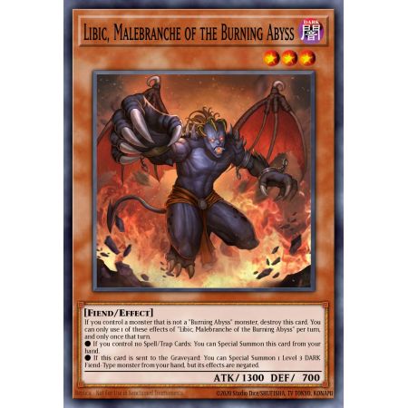 Libic, Malebranche of the Burning Abyss (Gold Rare)
