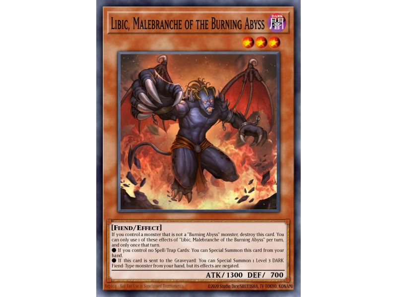 Libic, Malebranche of the Burning Abyss (Gold Rare)