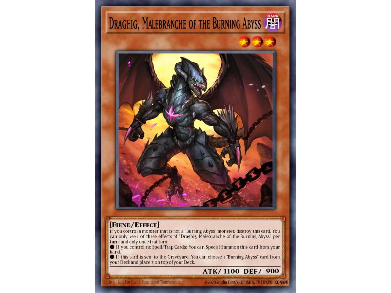 Draghig, Malebranche of the Burning Abyss (Gold Rare)