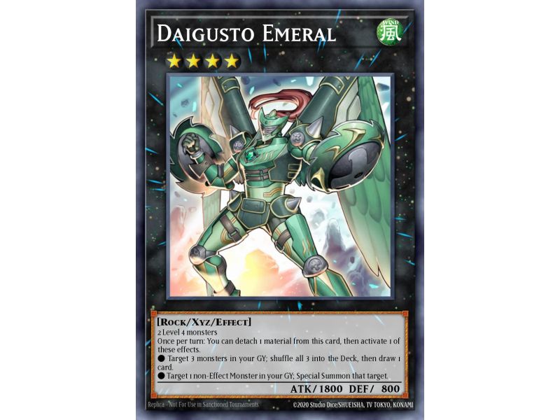 Daigusto Emeral (Gold Rare)