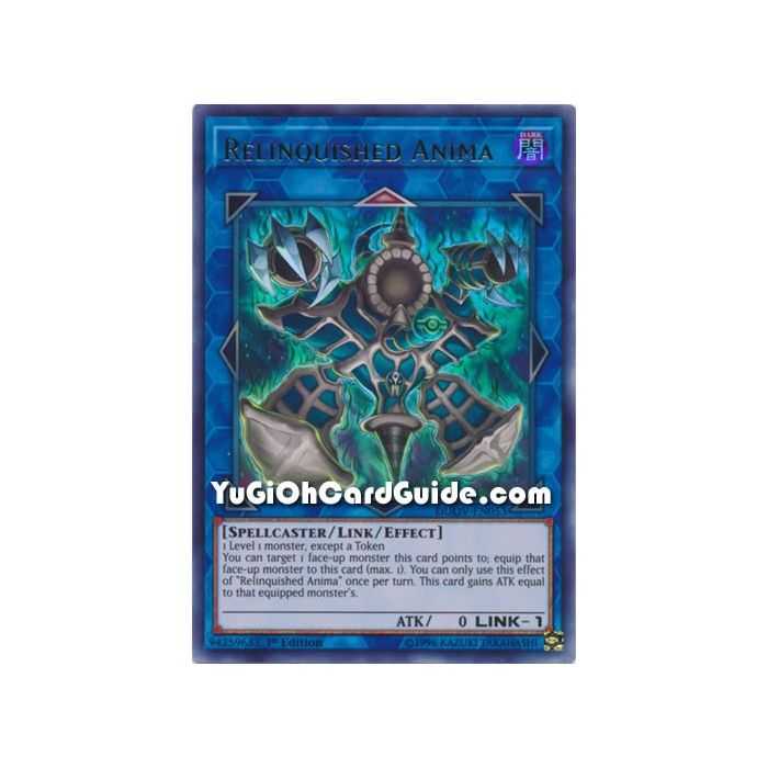 Relinquished Anima (Ultra Rare) – Duel Overload | Carta YUGIOH en México