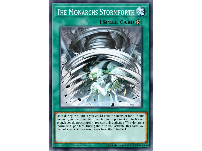 The Monarchs Stormforth (Gold Rare)