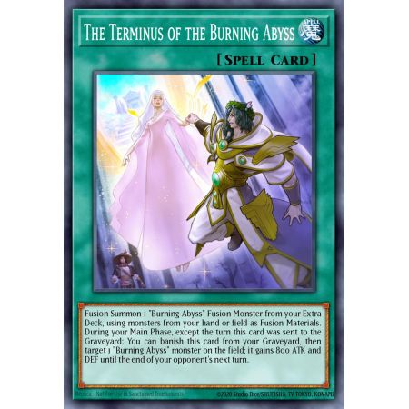 The Terminus of the Burning Abyss (Gold Rare)