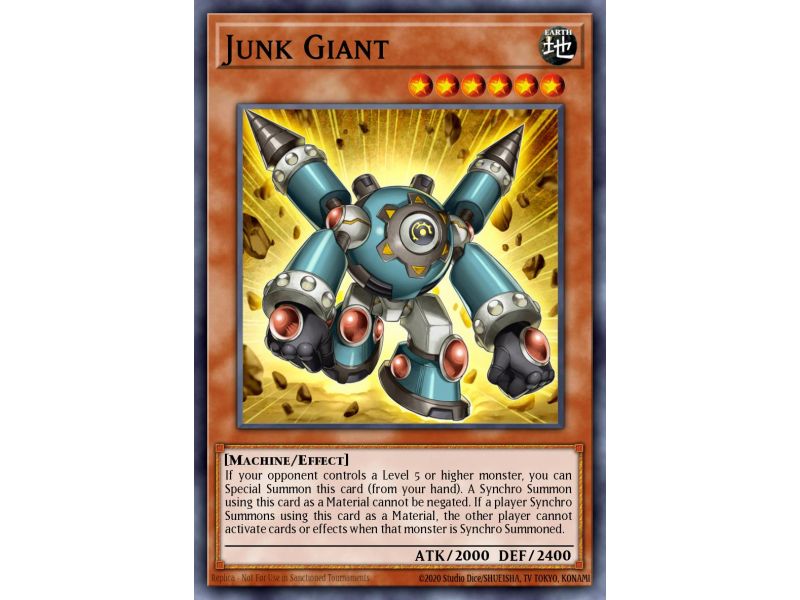 Junk Giant (Gold Secret Rare)