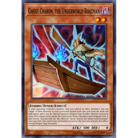 Ghost Charon, the Underworld Boatman (Gold Secret Rare)