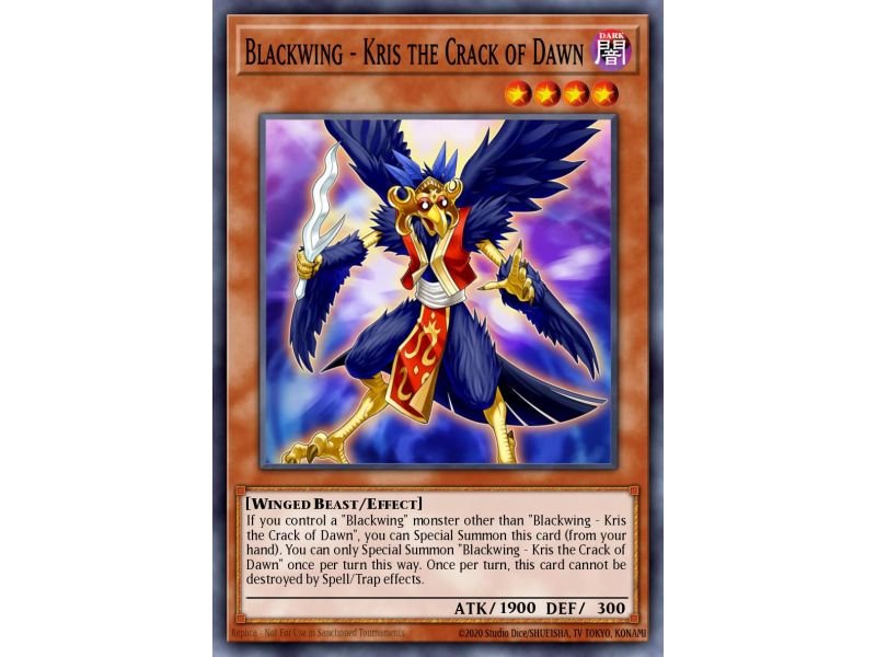 Blackwing - Kris the Crack of Dawn (Gold Secret Rare)