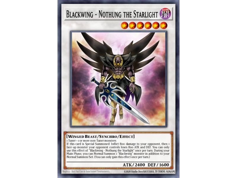 Blackwing - Nothung the Starlight (Gold Secret Rare)