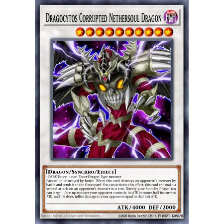 Dragocytos Corrupted Nethersoul Dragon (Gold Secret Rare)