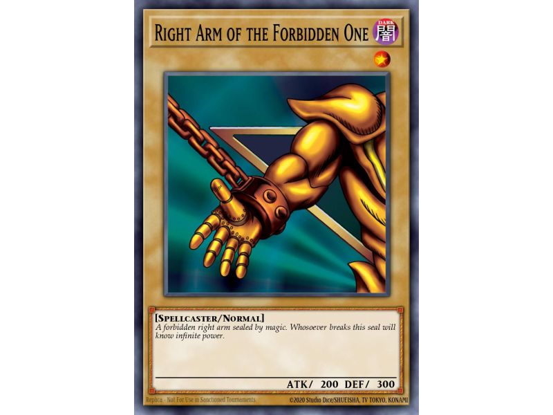Right Arm of the Forbidden One (Gold Rare)