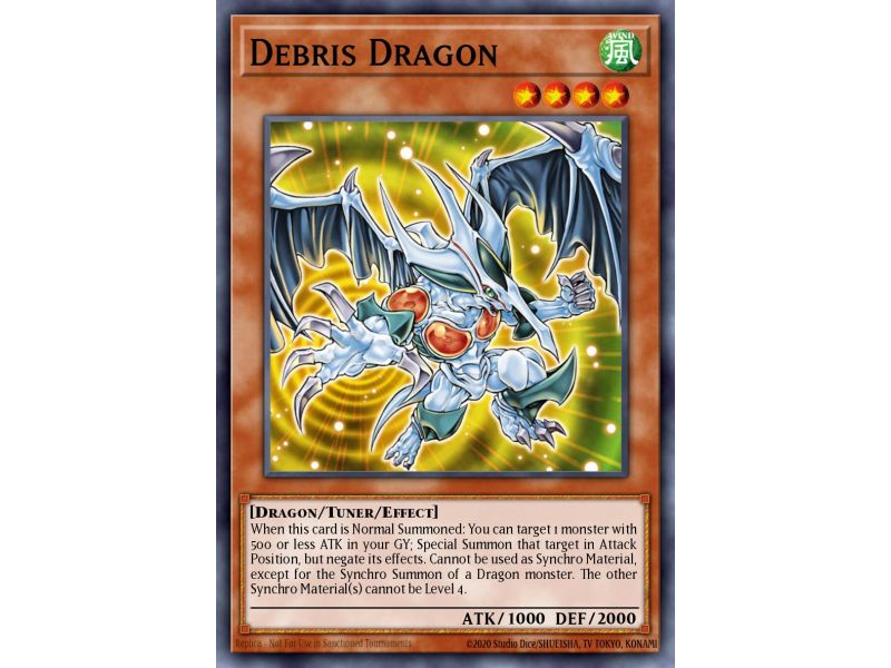 Debris Dragon (Gold Rare)
