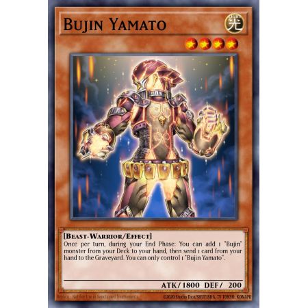 Bujin Yamato (Gold Rare)