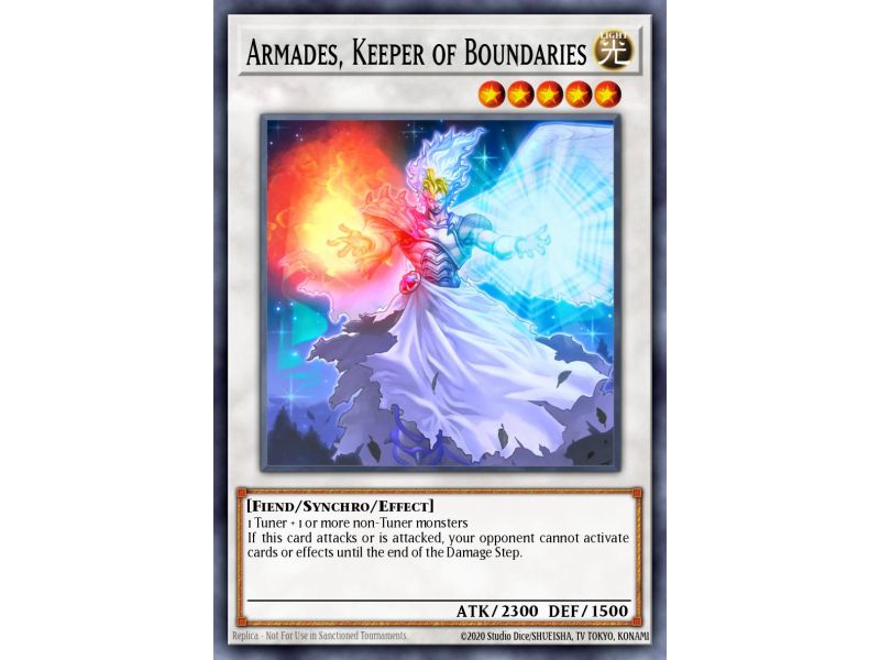 Armades, Keeper of Boundaries (Gold Rare)