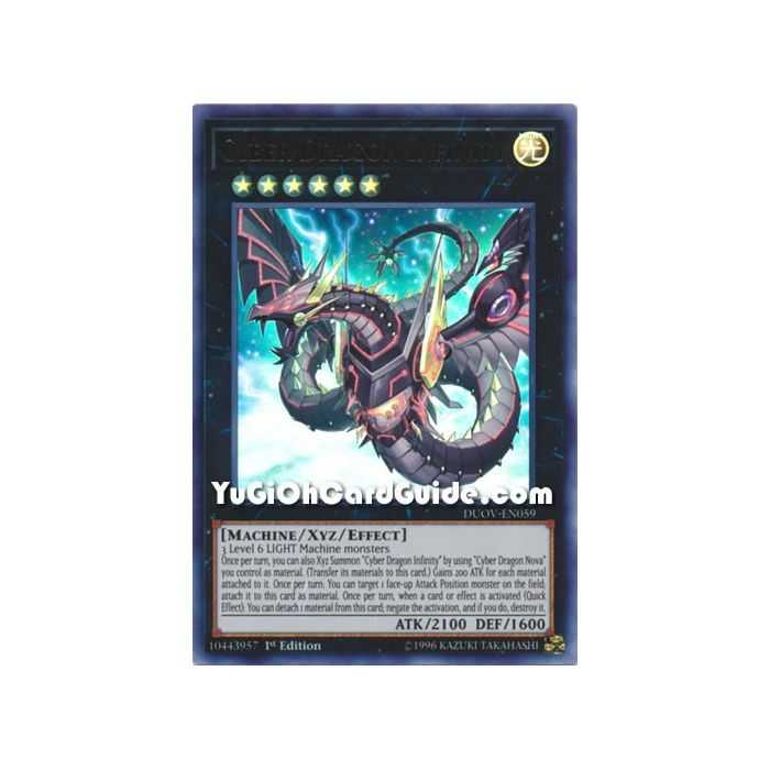 Cyber Dragon Infinity (Ultra Rare) – Duel Overload | Carta YUGIOH en México