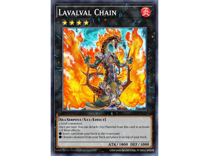 Lavalval Chain (Gold Rare)