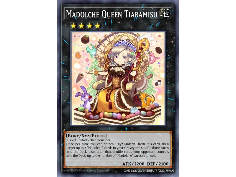 Madolche Queen Tiaramisu (Gold Rare)