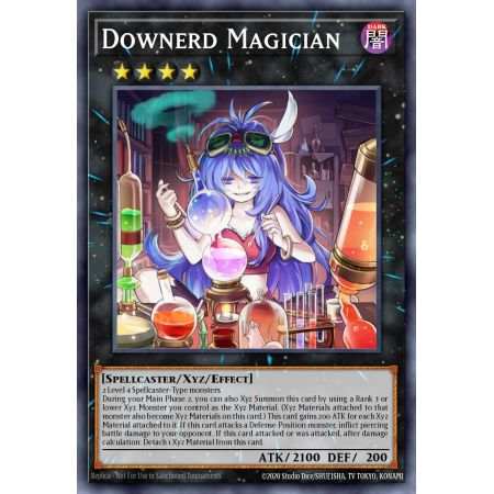 Downerd Magician (Gold Rare)