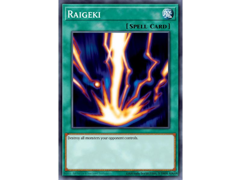 Raigeki (Gold Rare)