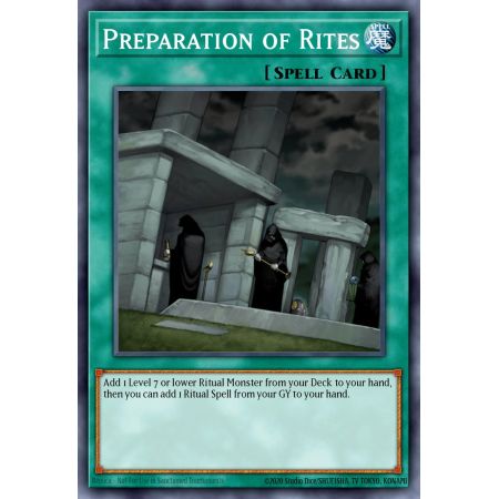 Preparation of Rites (Gold Rare)
