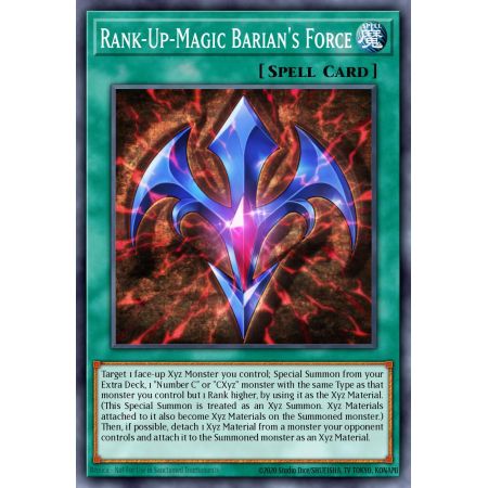 Rank-Up-Magic Barian's Force (Gold Rare)