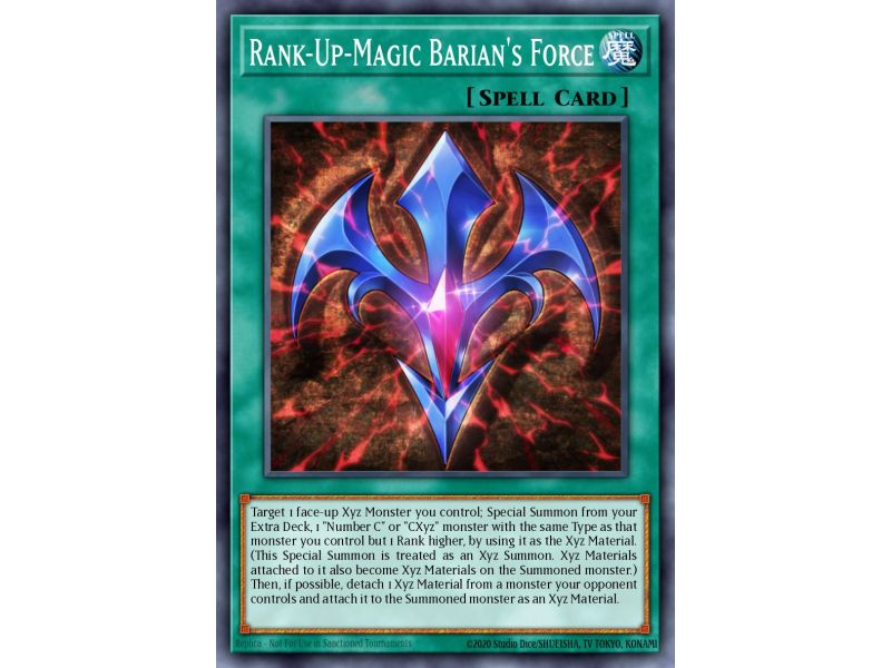 Rank-Up-Magic Barian's Force (Gold Rare)