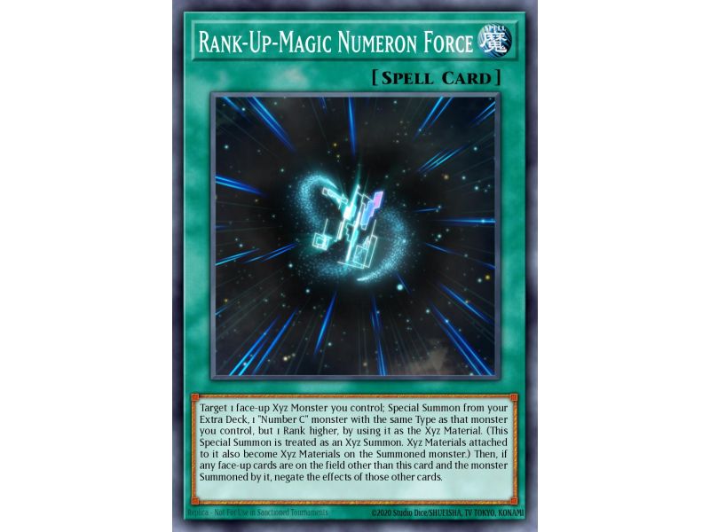 Rank-Up-Magic Numeron Force (Gold Rare)