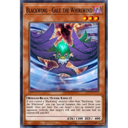 Blackwing - Gale the Whirlwind (Gold Rare)