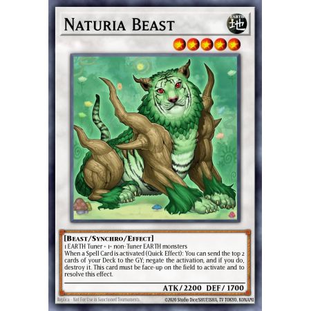 Naturia Beast (Gold Rare)