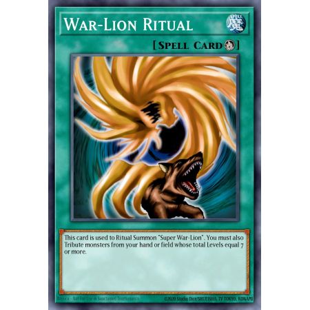 War-Lion Ritual (Secret Rare)