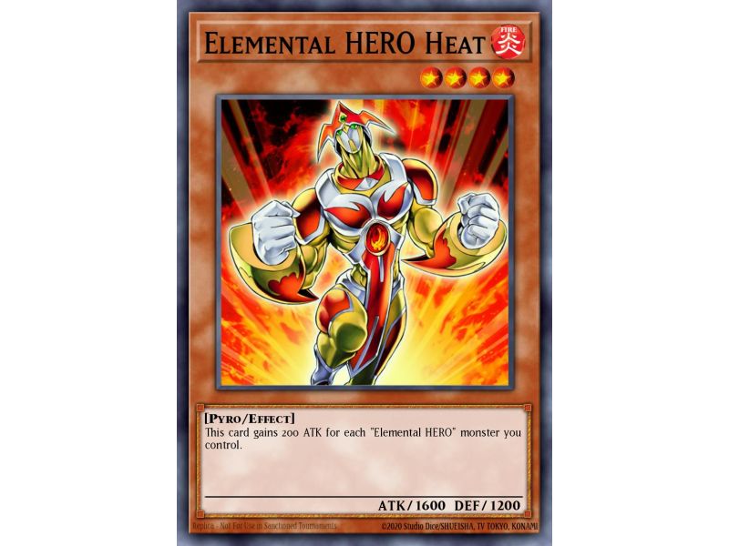 Elemental HERO Heat (Secret Rare)
