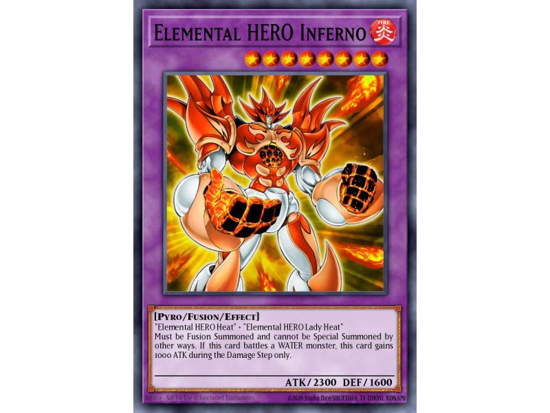 Elemental HERO Inferno (Secret Rare)