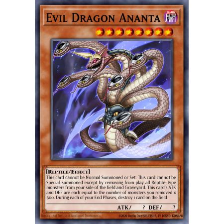 Evil Dragon Ananta (Secret Rare)
