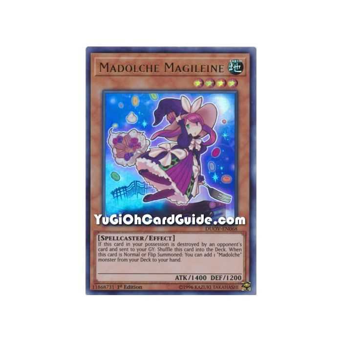 Madolche Magileine (Ultra Rare) – Duel Overload | Carta YUGIOH en México