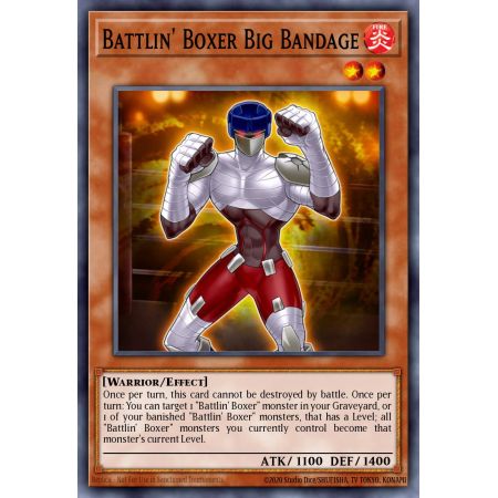 Battlin' Boxer Big Bandage (Common)