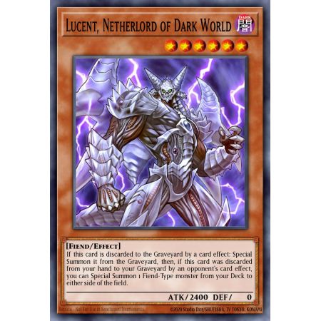 Lucent, Netherlord of Dark World (Super Rare)