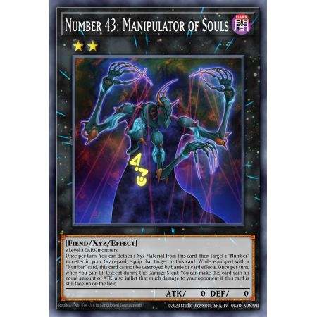Number 43: Manipulator of Souls (Common)