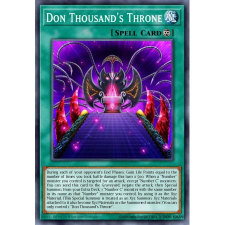 Don Thousand's Throne (Rare)