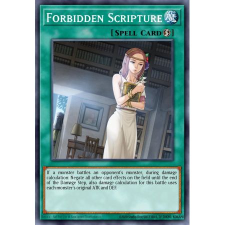 Forbidden Scripture (Secret Rare)