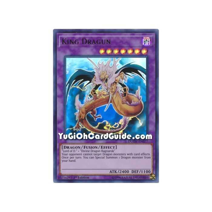King Dragun (Ultra Rare) – Duel Overload | Carta YUGIOH en México