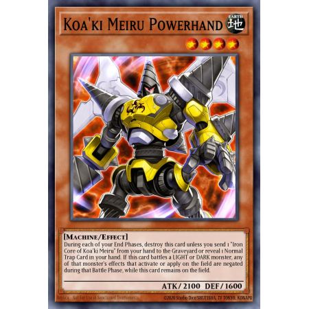 Koa'ki Meiru Powerhand (Super Rare)