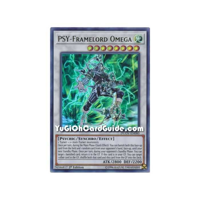 PSY-Framelord Omega (Ultra Rare) – Duel Overload | Carta YUGIOH en México