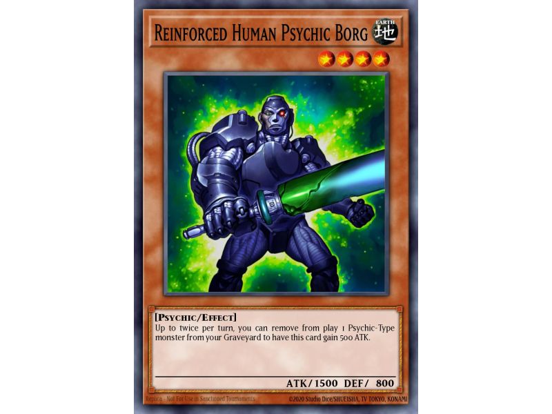 Reinforced Human Psychic Borg (Super Rare)