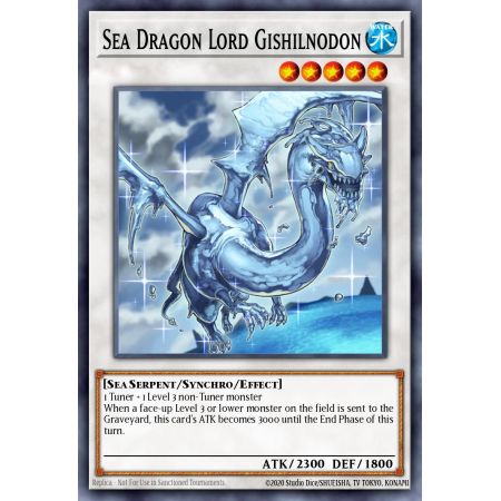 Sea Dragon Lord Gishilnodon (Super Rare)