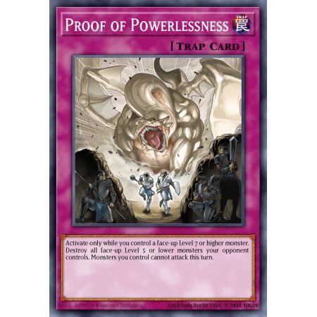 Proof of Powerlessness (Common)