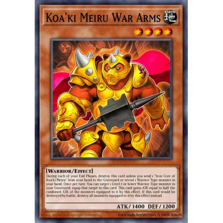 Koa'ki Meiru War Arms (Super Rare)